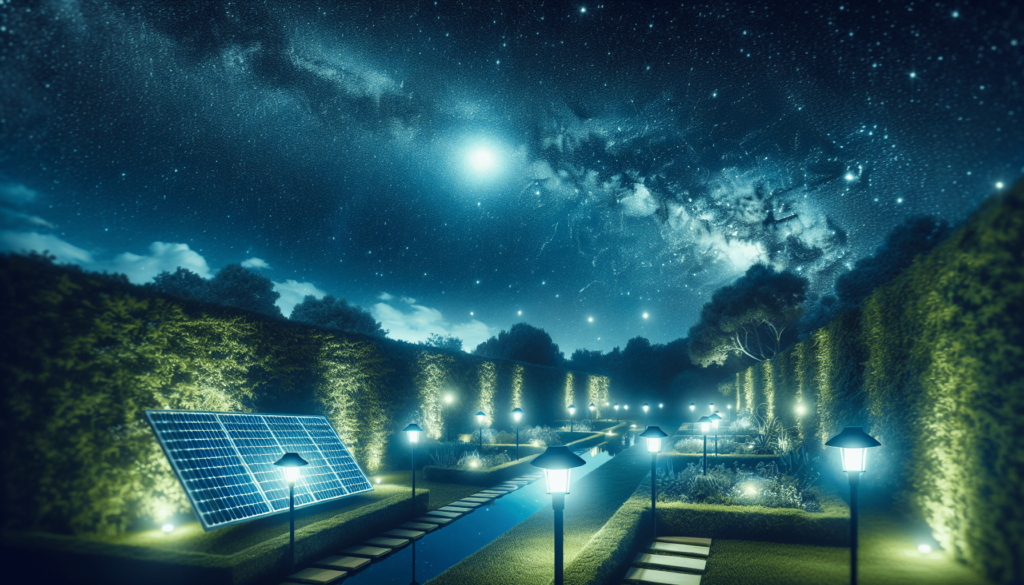 How Solar Garden Lighting Can Help Reduce Light Pollution