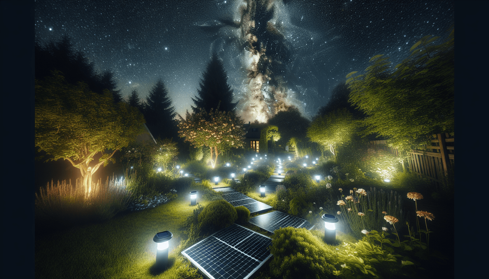 How Solar Garden Lighting Can Help Reduce Light Pollution