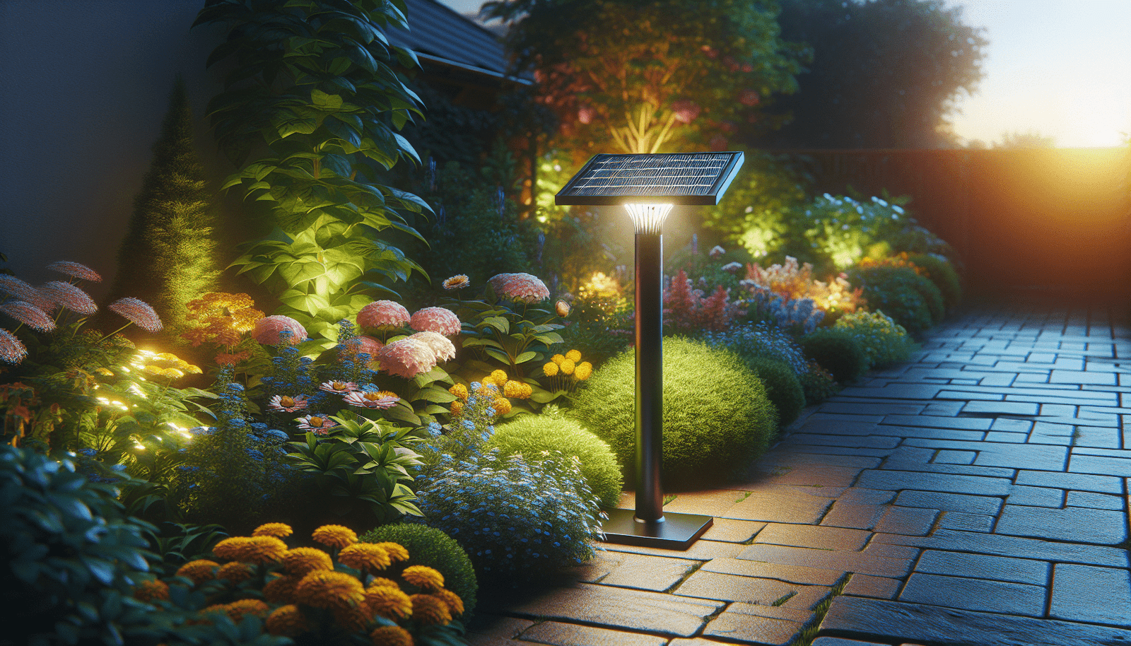 How Solar Garden Lights Can Improve Home Security